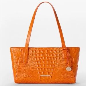 Brahmin Orange Tonya Bag, NWT